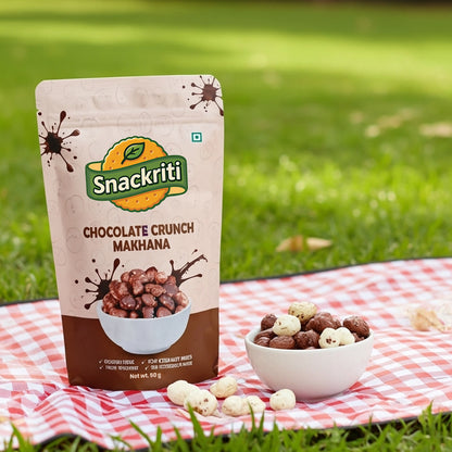 Chocolate Crunch Makhana (50GM)– Sweet, Crunchy & Decadent