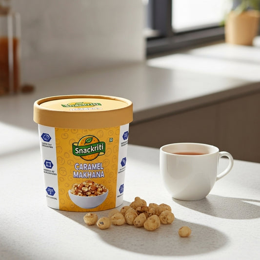 Caramel Makhana (30GM) – Sweet, Crunchy & Wholesome