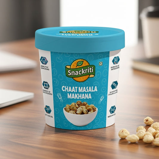 Chaat Masala Makhana (30GM) – Tangy, Crunchy & Healthy
