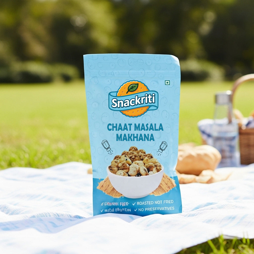 Chaat Masala Makhana (30GM) – Tangy, Crunchy & Healthy
