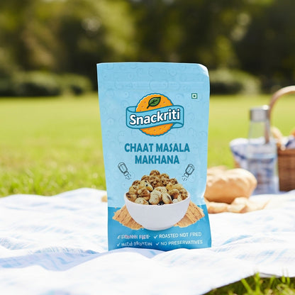 Chaat Masala Makhana (30GM) – Tangy, Crunchy & Healthy