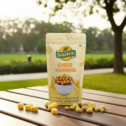 Cheese Makhana (30GM) – Savory, Crunchy & Nutritious