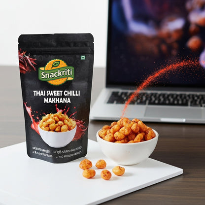 Thai Sweet Chilli Makhana (30GM) – Spicy, Tangy & Crunchy