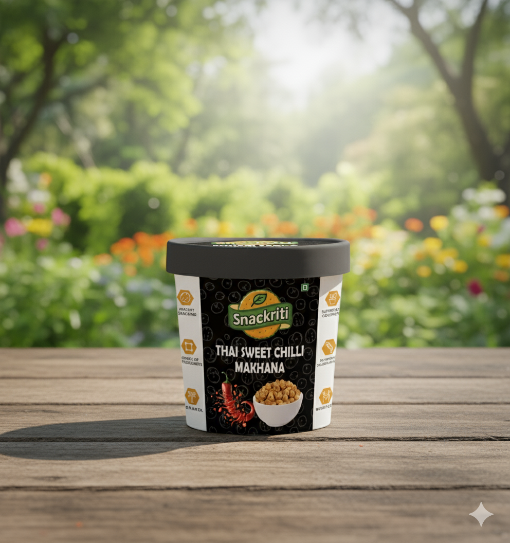 Thai Sweet Chili Makhana (30g) – Spicy, Sweet & Crunchy
