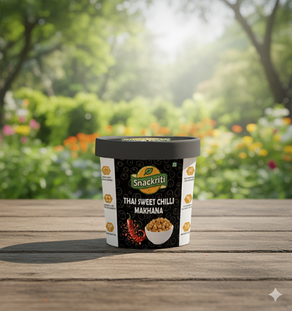 Thai Sweet Chili Makhana (30g) – Spicy, Sweet & Crunchy