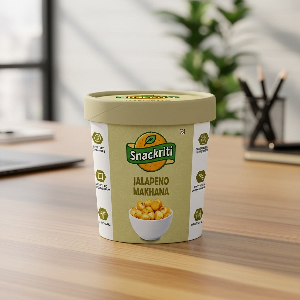 Jalapeno Makhana (30GM)– Spicy, Crunchy & Flavorful