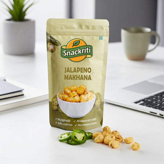 Jalapeno Makhana (30GM)– Spicy, Crunchy & Flavorful