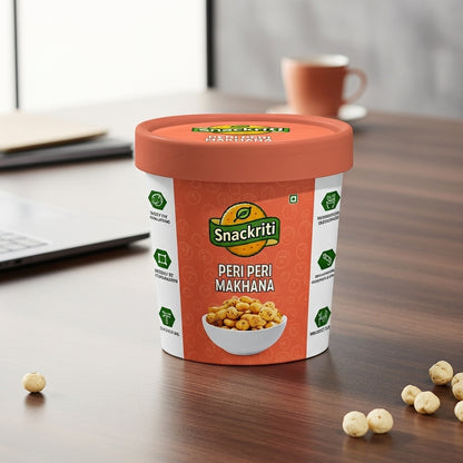 Peri Peri Makhana (30g) – Fiery, Crunchy & Addictively Spicy