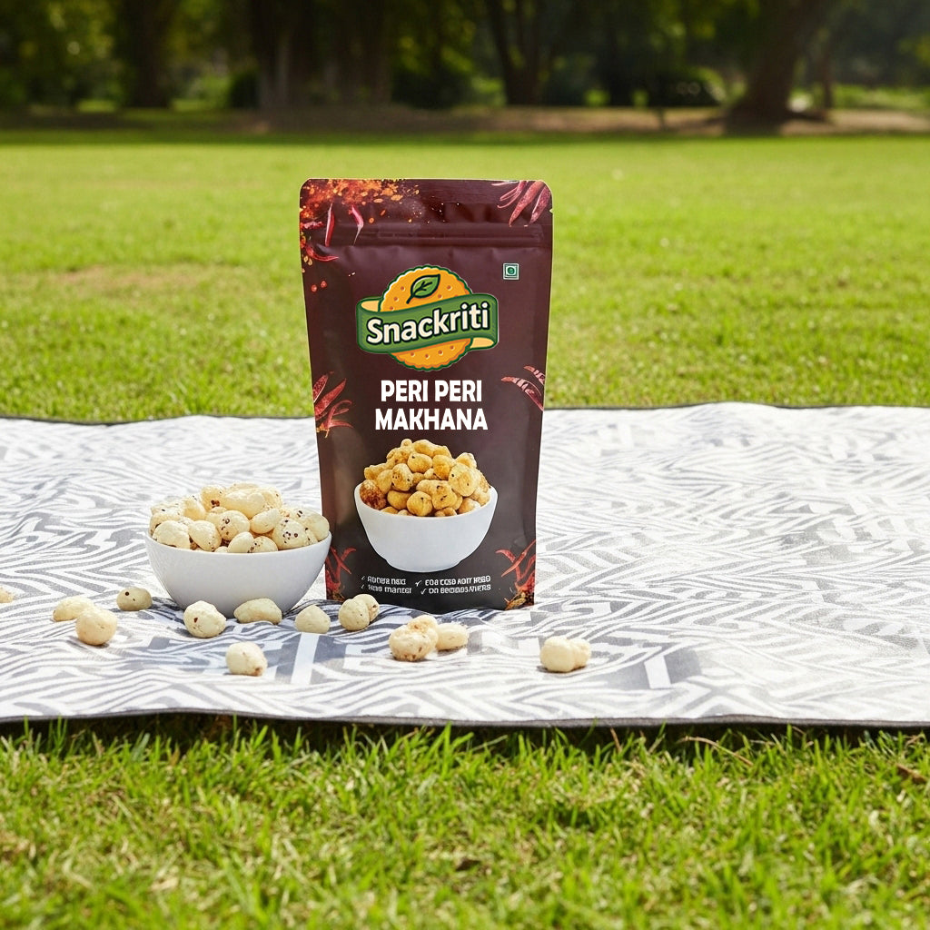 Peri Peri Makhana (30GM)-Spicy, Crunchy, and Full of Flavor