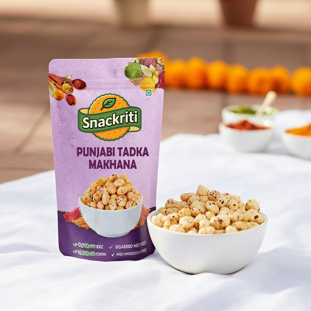 Punjabi Tadka Makhana (30GM)-Feel the Heat, Love the Crunch