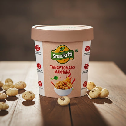 Tangy Tomato Makhana (30GM) – Zesty, Crunchy & Flavorful