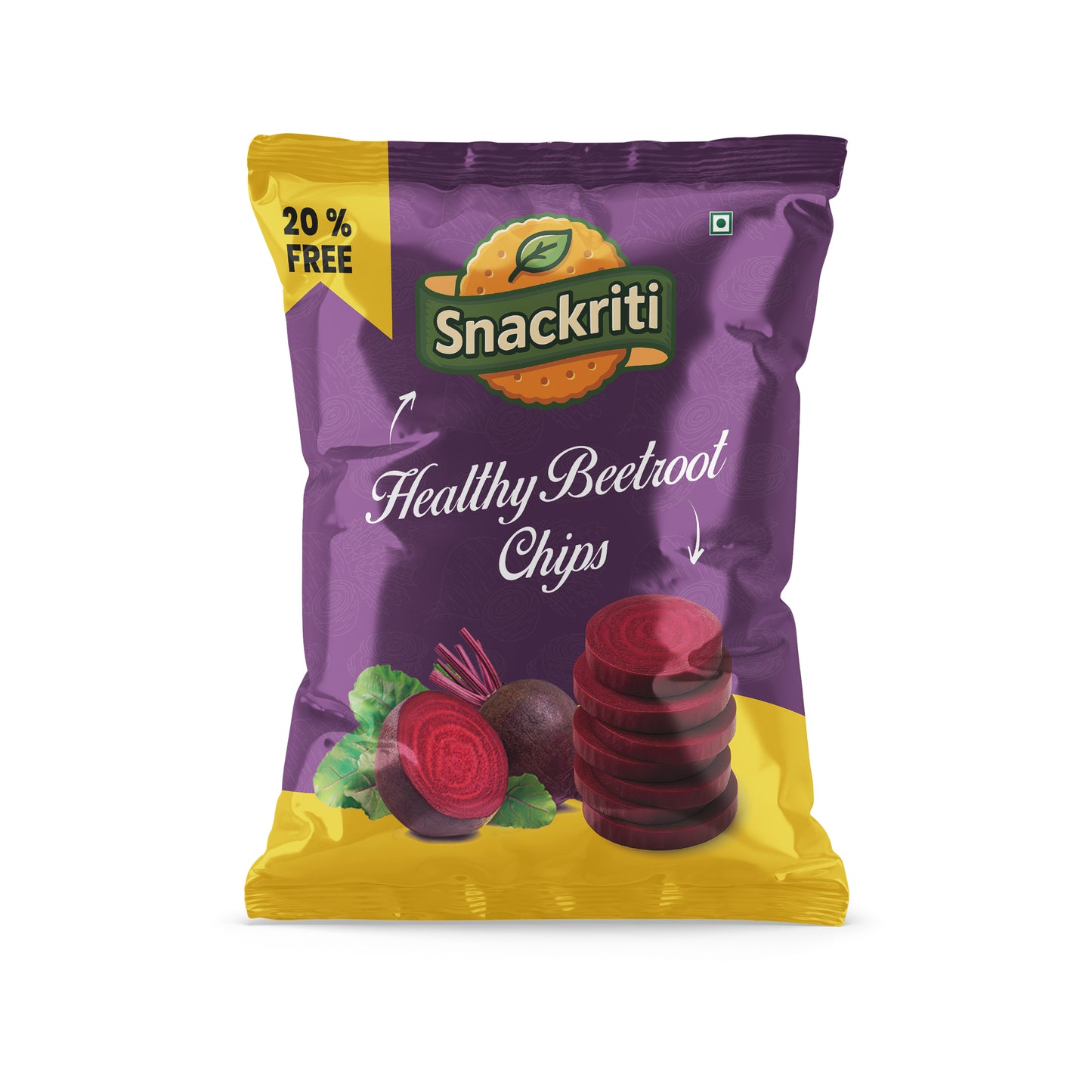 Snackriti Beetroot Chips – Healthy & Crispy Vegetable Snack