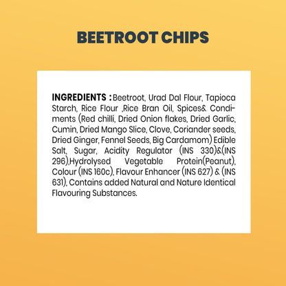 Snackriti Beetroot Chips – Healthy & Crispy Vegetable Snack