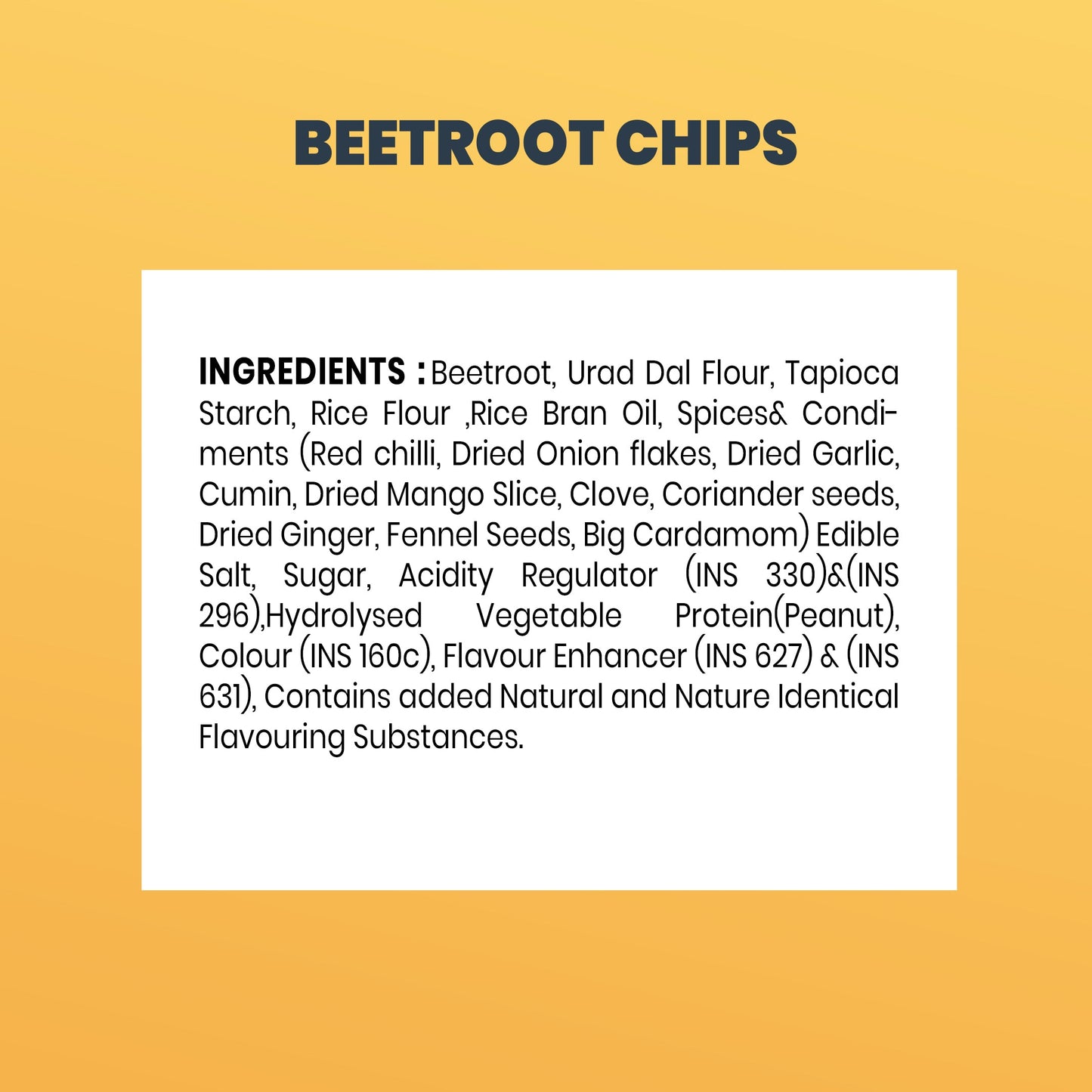 Snackriti Beetroot Chips (36g)
