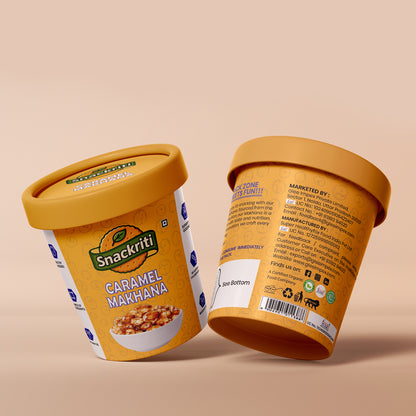 Caramel Makhana (30GM) – Sweet, Crunchy & Wholesome