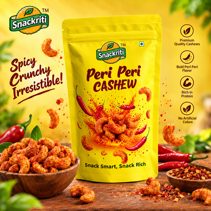 Peri Peri Cashews (250g)