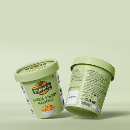 Snackriti Cheese Makhana (30 g) – Cheesy, Crunchy & Irresistible
