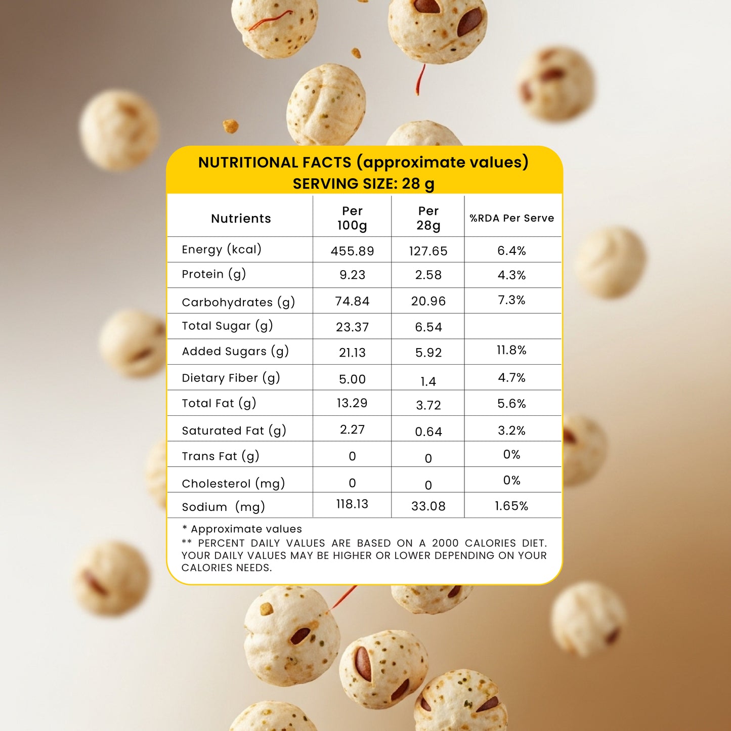 Chocolate crunch makhana (100g)