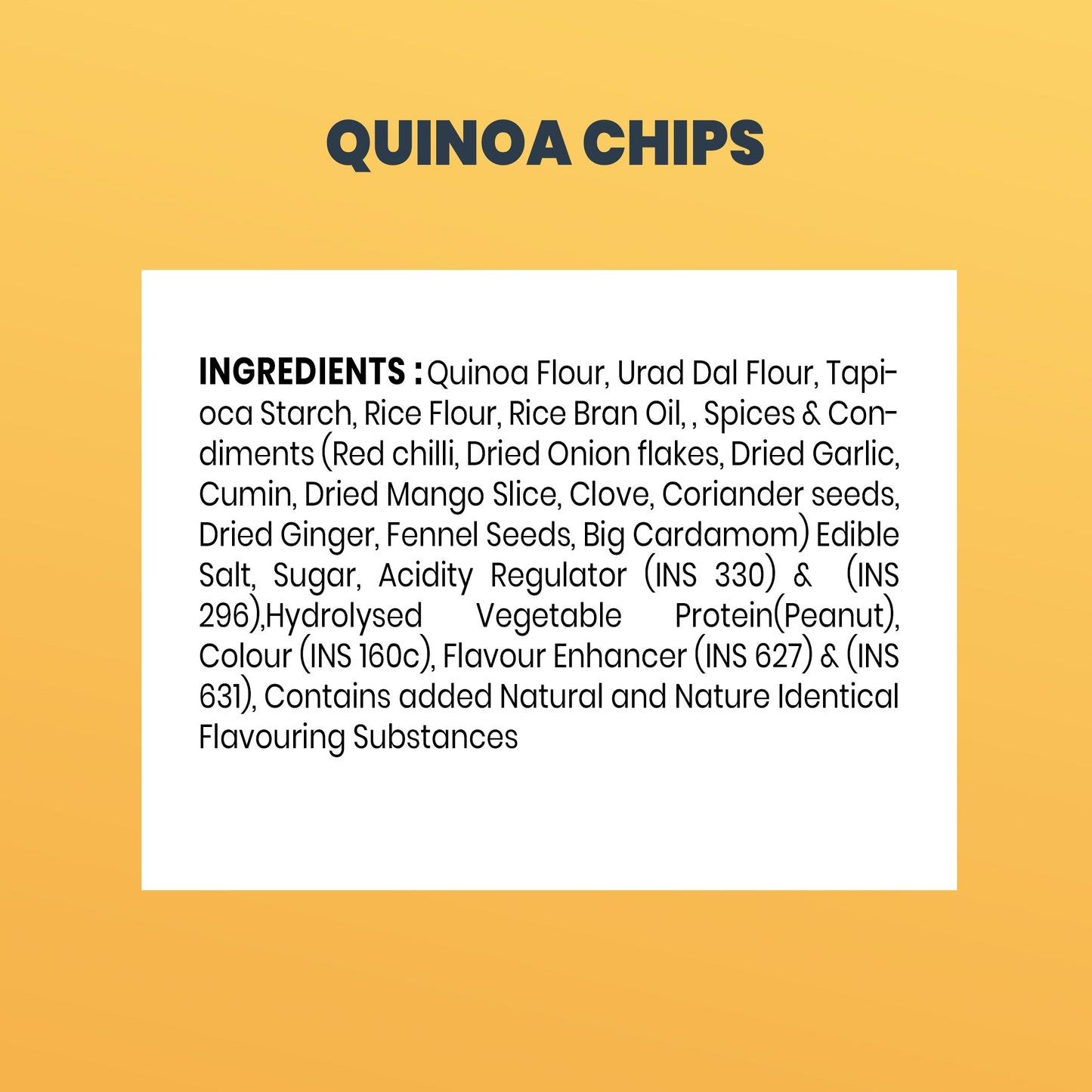 Snackriti Quinoa Chips (36g)