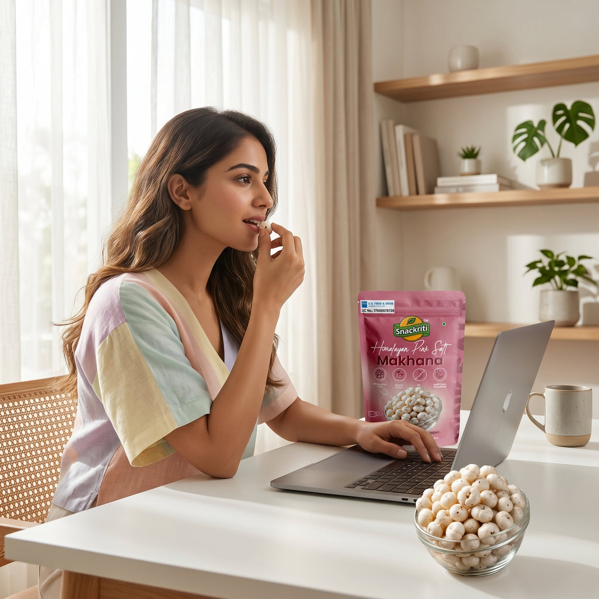Himalyan pink salt makhana (100g)