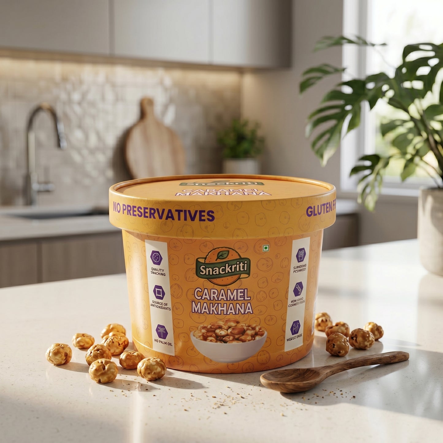 Caramel Makhana (30GM)