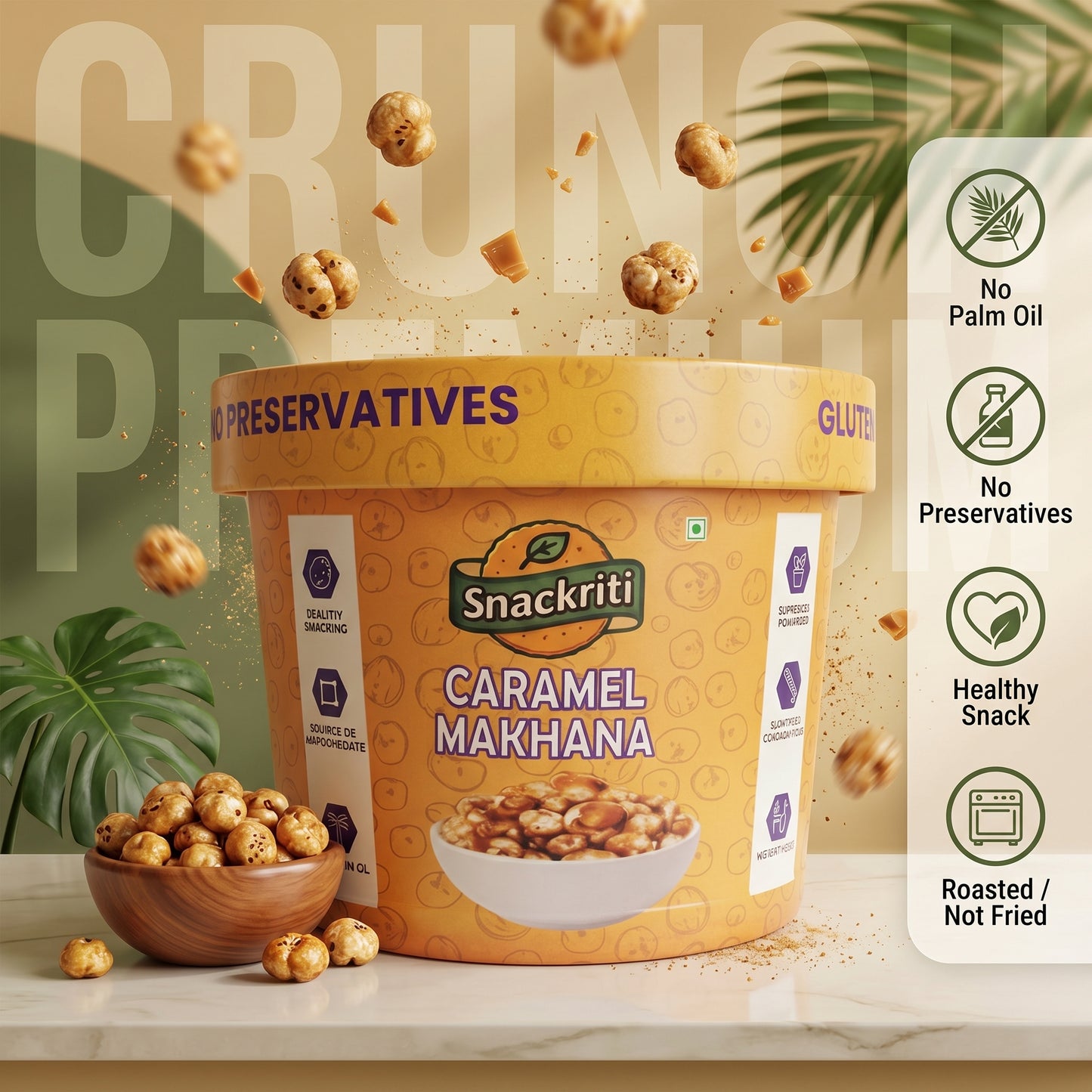 Caramel Makhana (30GM)