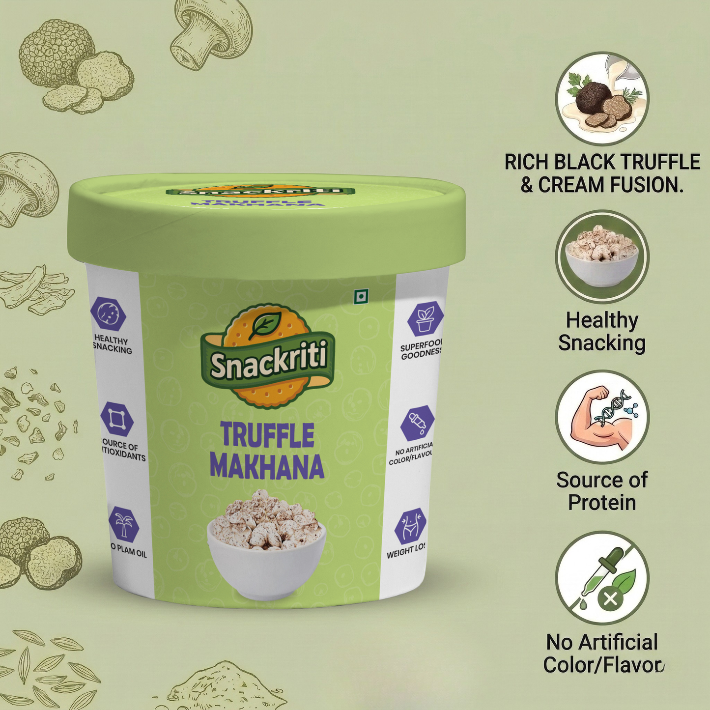 Snackriti Truffle Makhana (30 g)