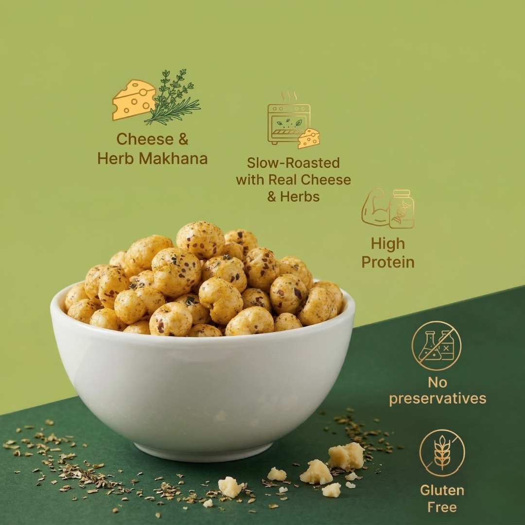 Cheese & Herbs Makhana (30 GM)