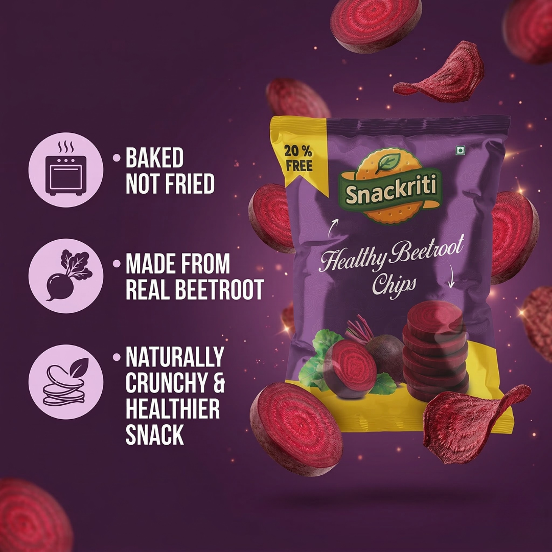 Snackriti Beetroot Chips (36g)