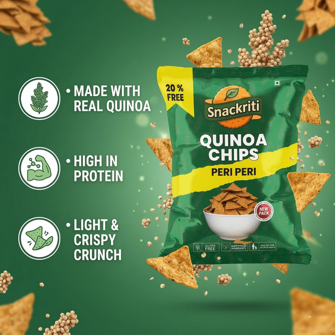 Snackriti Quinoa Chips (36g)