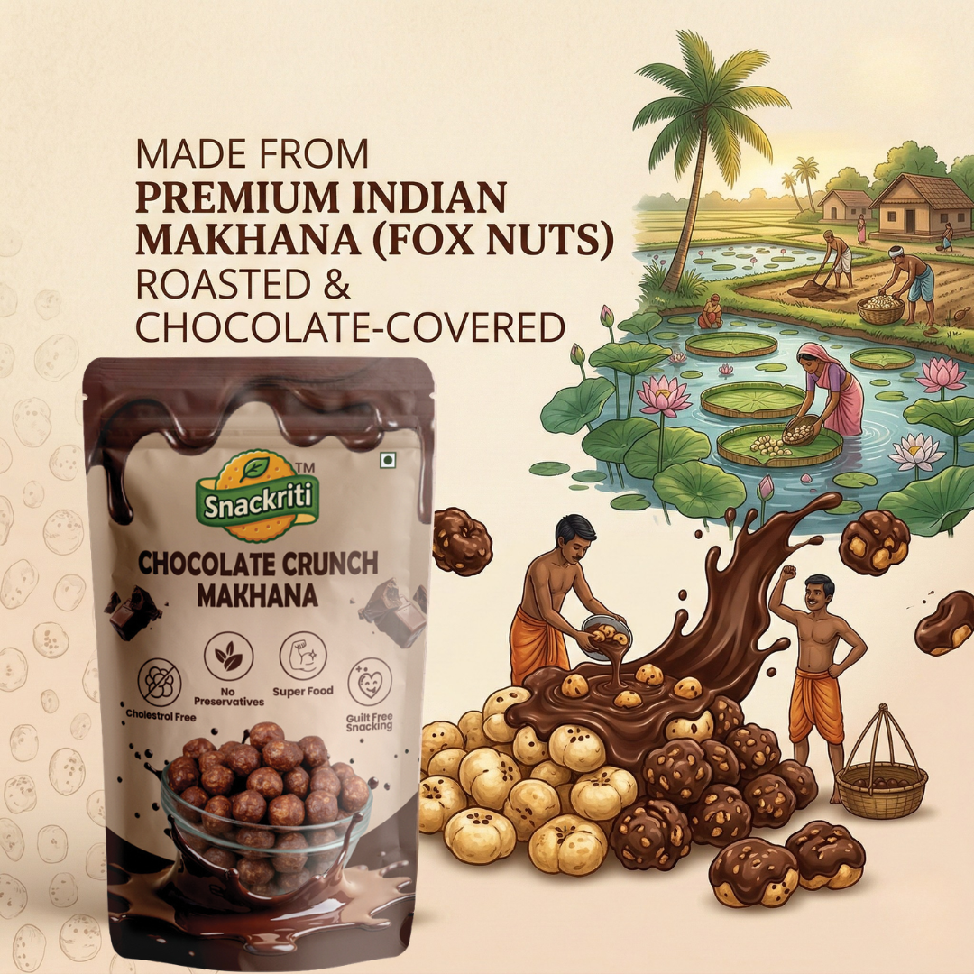 Chocolate Crunch Makhana (30GM)