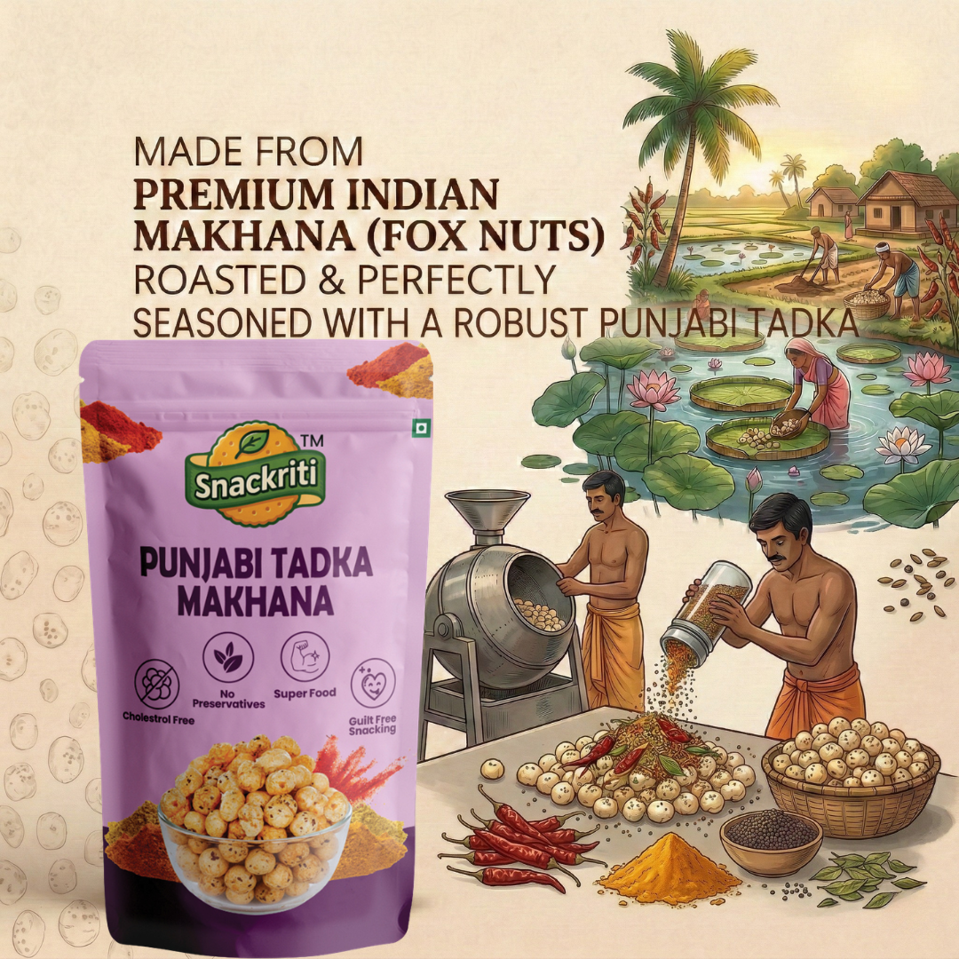 Punjabi Tadka Makhana (50GM)