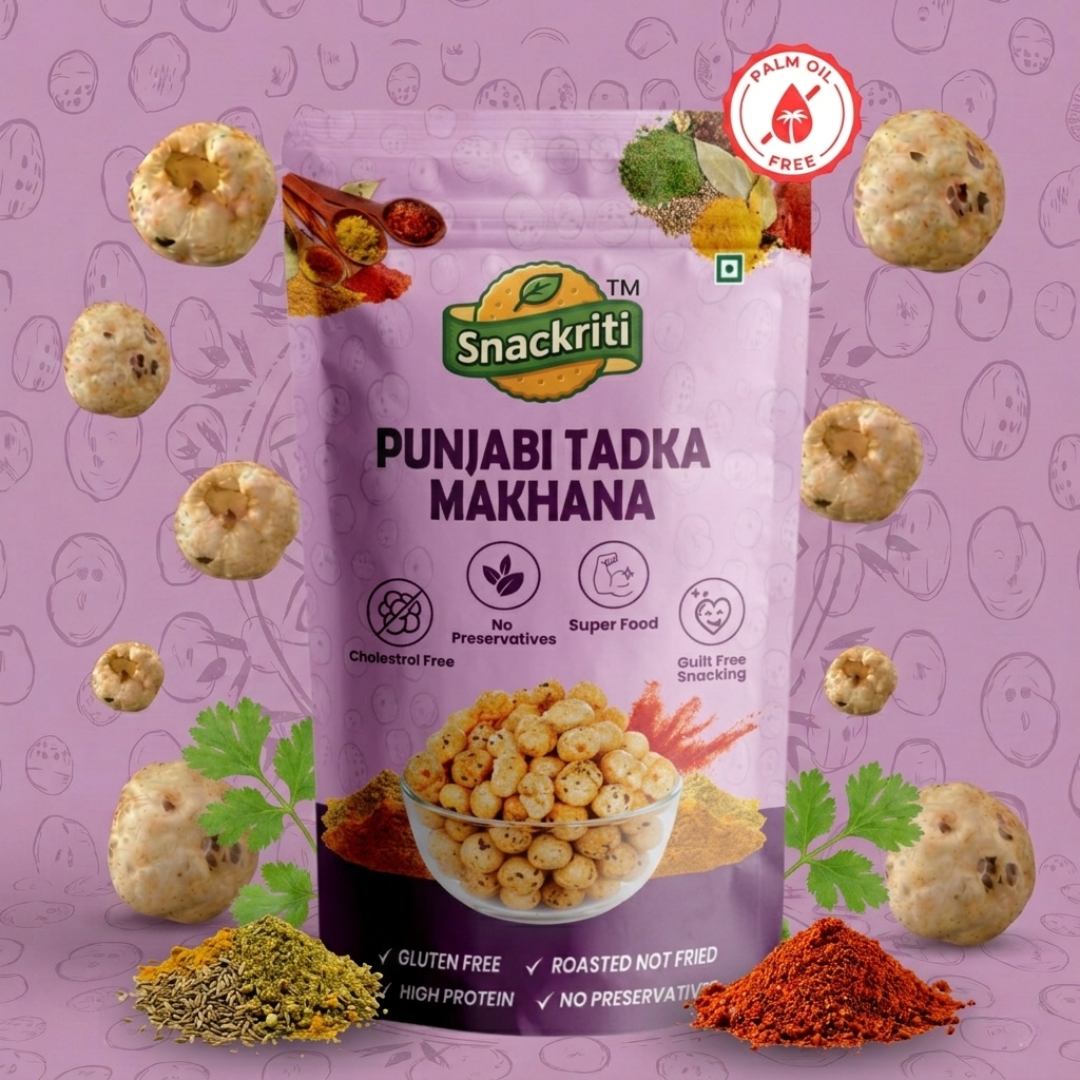 Punjabi Tadka Makhana (50GM)