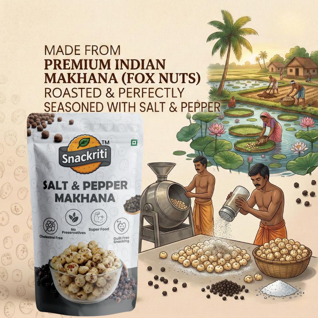 Salt & Pepper Makhana (50GM)