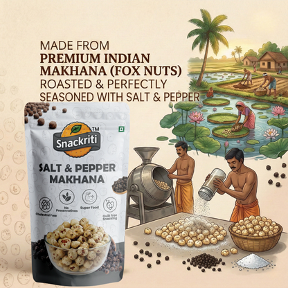 Salt & Pepper Makhana (50GM)