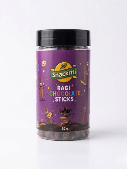 Snackriti Ragi Chocolate Sticks (20g)