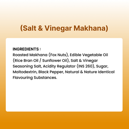 Salt & Vinegar makhana (100g)
