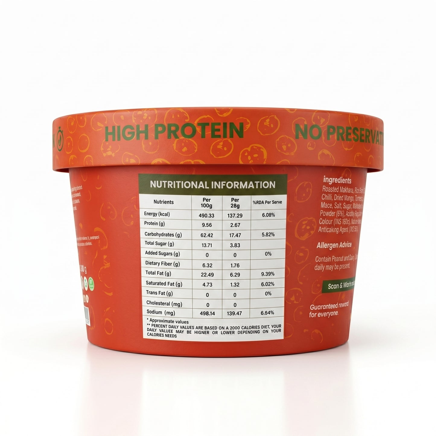 Peri Peri Makhana (30g)