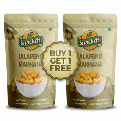 Snackriti Jalapeno Makhana 30g Buy 1 Get 1 Free