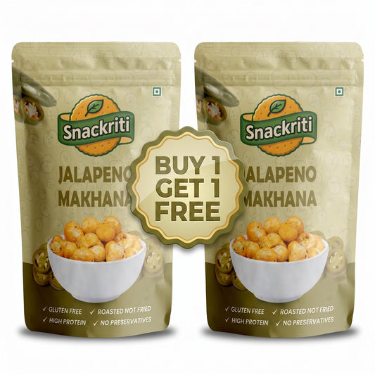Snackriti Jalapeno Makhana 30g Buy 1 Get 1 Free