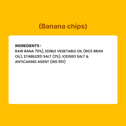 Snackriti Banana Chips (100g)