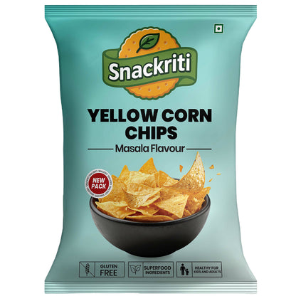 Snackriti Yellow Corn Chips (50g)