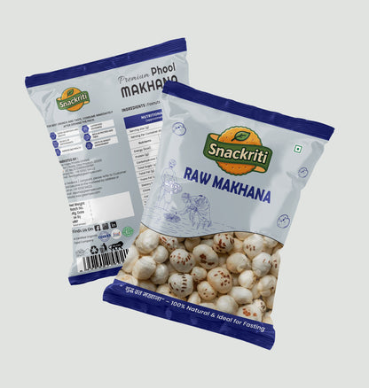 Snackriti Raw Makhana – Premium Quality, Natural & Healthy Superfood