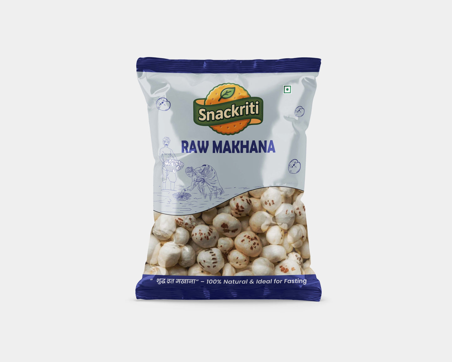Snackriti Raw Makhana – Premium Quality, Natural & Healthy Superfood
