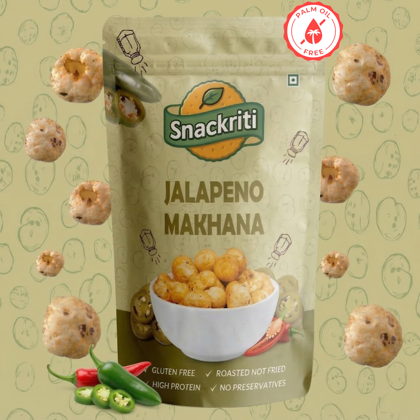 Jalapeno Makhana (30GM)
