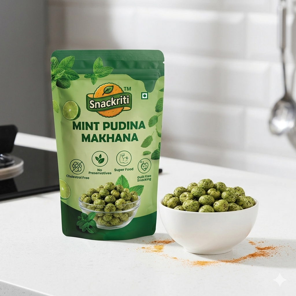 Mint Pudina Makhana  (50GM)