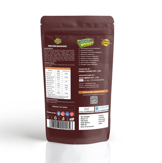 Peri peri makhana (100g)