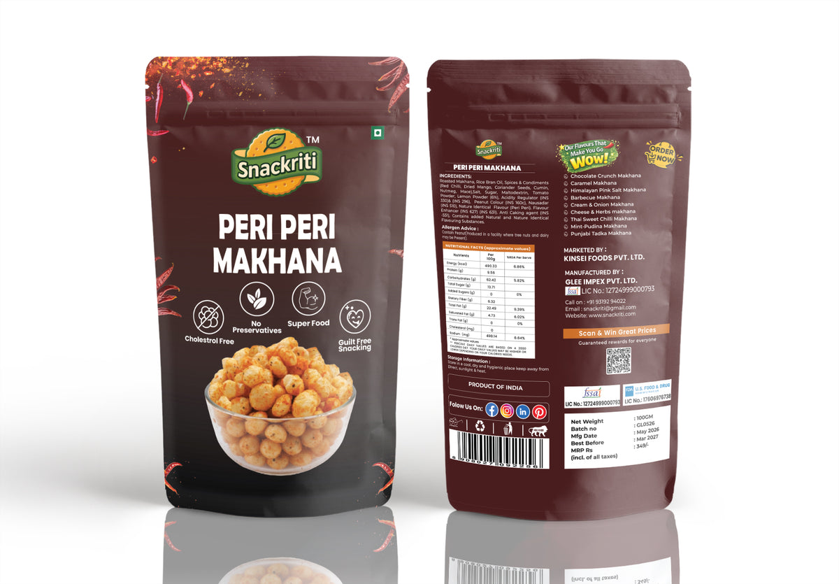 Peri peri makhana (100g)