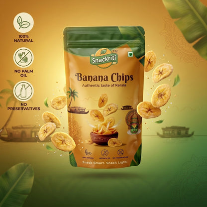 Snackriti Banana Chips (100g)