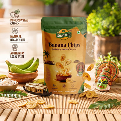 Snackriti Banana Chips (100g)